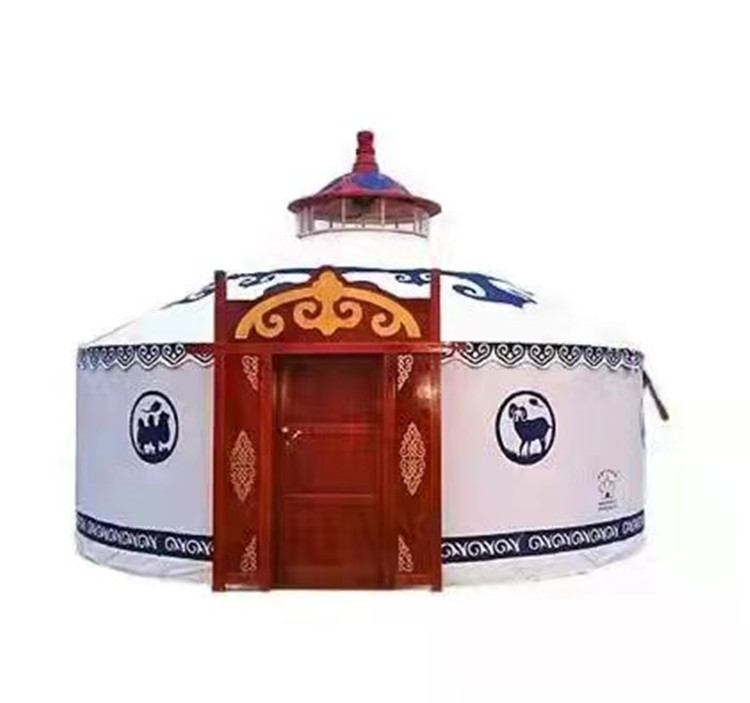 烤漆竹藝款蒙古包